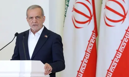 Pezeshkian says Israel, US want to &lsquo;disintegrate&rsquo; Iran, major Islamic countries