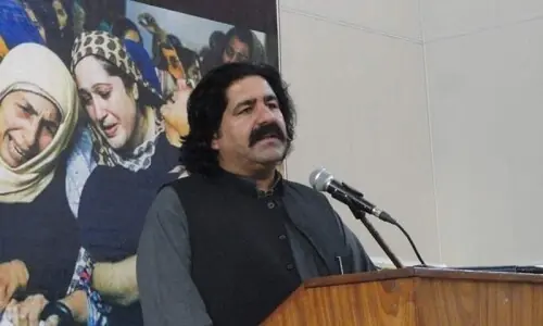 Ex-MNA Ali Wazir arrested again, sent to prison in Dadu