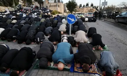 Jerusalem’s Muslims despair as access to Al-Aqsa Mosque denied amid US-Israeli war on Iran Jerusalem’s Muslims despair as access to Al-Aqsa Mosque denied amid US-Israeli war on Iran