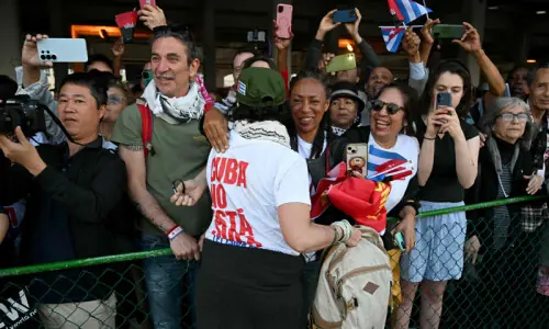 Aid flotilla arrives in Cuba as US oil blockade bites