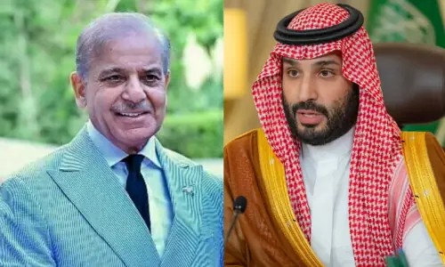 PM Shehbaz hails Saudi Arabia&rsquo;s &lsquo;restraint&rsquo;, stresses urgent need for de-escalation of ongoing Iran war