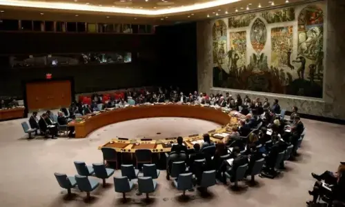 UNSC holds closed-door session on Iran school bombing