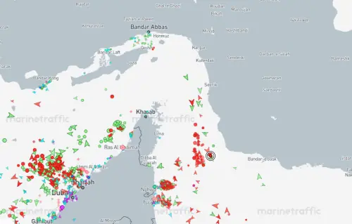 Two India-bound LPG tankers crossing Strait of Hormuz out of Gulf, data shows Two India-bound LPG tankers crossing Strait of Hormuz out of Gulf, data shows