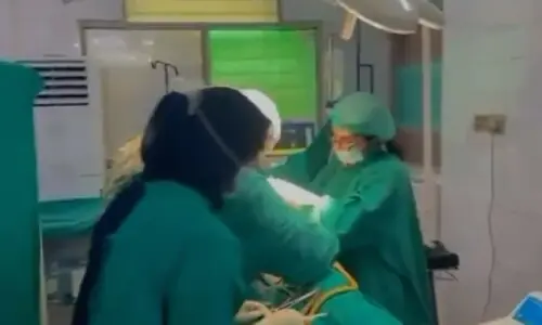Medics face action for uploading video Medics face action for uploading video