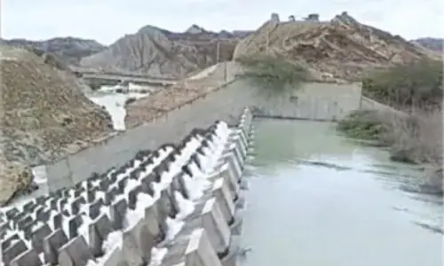 Persistent rains fill dams in Makran region
