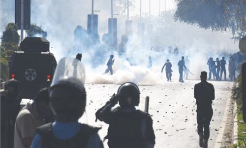 Protest erupts in Islamabad after Khamenei&rsquo;s assassination