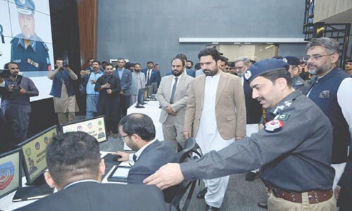 Over Rs2bn Peshawar safe city project inaugurated after 18 years