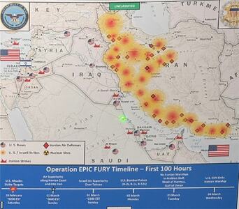 Battered by US-Israeli strikes, Iran claims control of Hormuz strait
