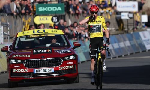Vingegaard soloes to victory in Paris-Nice fifth stage