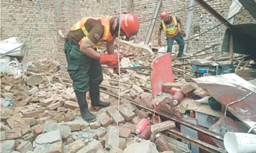 Four die in Bajaur roof collapse