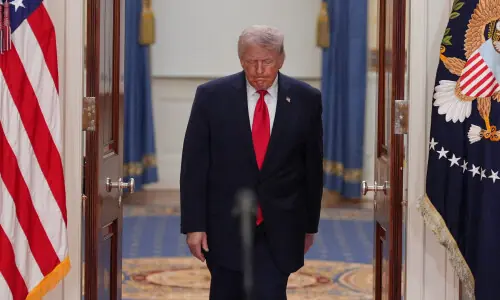 &lsquo;Vile, horrifying, evil&rsquo;: Democrats demand ceasefire as Trump defends costly war on Iran