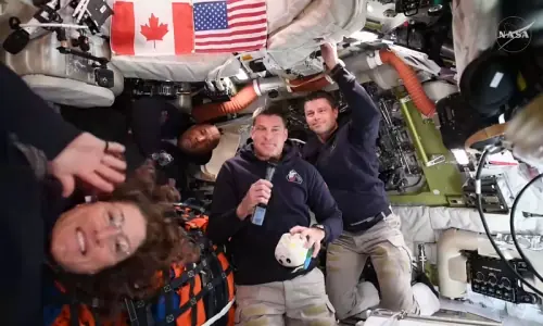 58 tortillas, five hot sauces and one toilet: life aboard spacecraft Orion 58 tortillas, five hot sauces and one toilet: life aboard spacecraft Orion