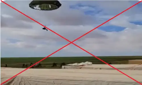 Fact check: Viral video does not show Iranian soldiers capturing US pilot after shooting down jet