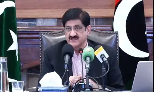 Sindh CM launches portal for bikers to get Rs2,000 subsidy Sindh CM launches portal for bikers to get Rs2,000 subsidy