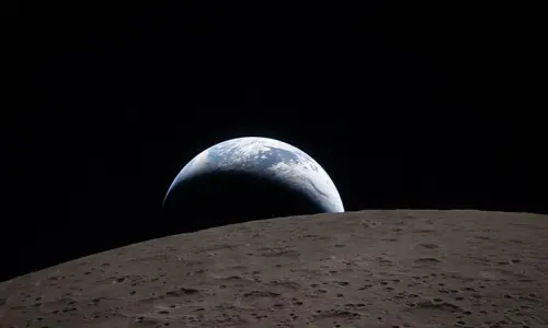Artemis II crew snaps historic ‘Earthset’ photo on way home Artemis II crew snaps historic ‘Earthset’ photo on way home