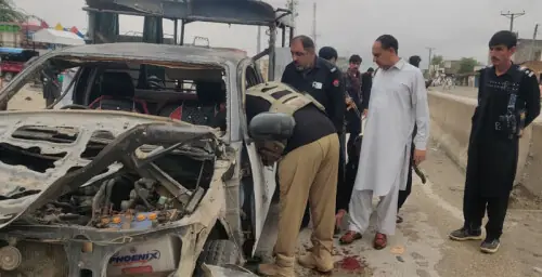 Five policemen injured in Lakki blast