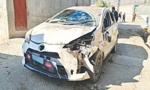 Guards foil attack on ANP leader’s house in Swat Guards foil attack on ANP leader’s house in Swat