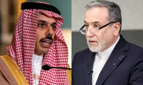 Iran, Saudi FMs hold first call since start of conflict, discuss ways to reduce tensions Iran, Saudi FMs hold first call since start of conflict, discuss ways to reduce tensions