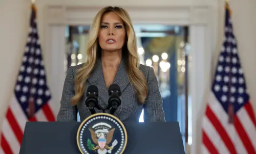 US First Lady Melania Trump blasts &lsquo;lies&rsquo; linking her to Epstein