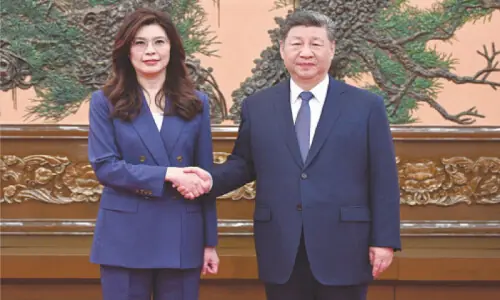 Unification is &lsquo;inevitable&rsquo;, Xi tells Taiwan opposition leader