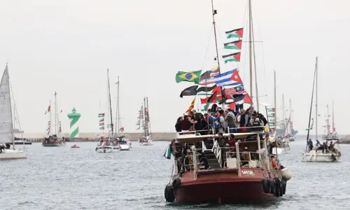 Gaza aid flotilla aims to break Israeli blockade