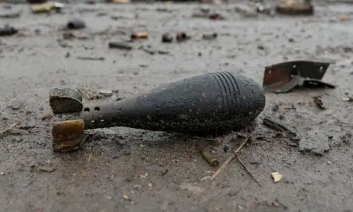 Man injured as mortar shell lands in Bajaur village Man injured as mortar shell lands in Bajaur village