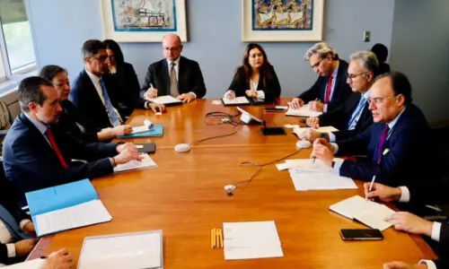 In meeting with WB vice president, Aurangzeb calls for enhanced technical support for debt management In meeting with WB vice president, Aurangzeb calls for enhanced technical support for debt management