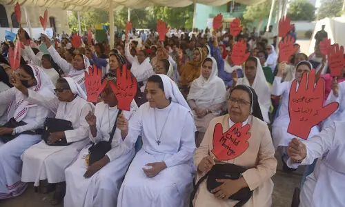 Christian community demands end to child marriages, forced conversion Christian community demands end to child marriages, forced conversion