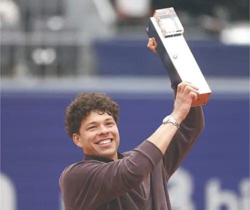 Shelton bags fifth ATP title with victory in Munich Shelton bags fifth ATP title with victory in Munich