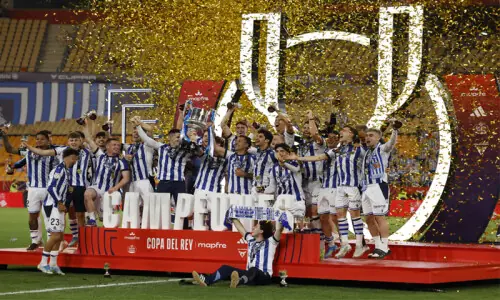 &lsquo;Pure joy&rsquo; for Matarazzo after Copa del Rey triumph