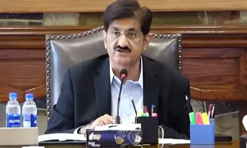 Sindh CM orders fast relocation of utility lines to save road infrastructure Sindh CM orders fast relocation of utility lines to save road infrastructure