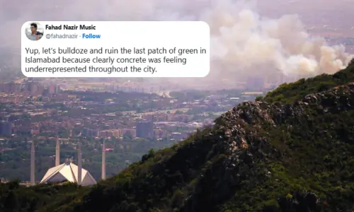 Islamabadis aren&rsquo;t on board with Mohsin Naqvi&rsquo;s plan to build a park in the Margalla Hills