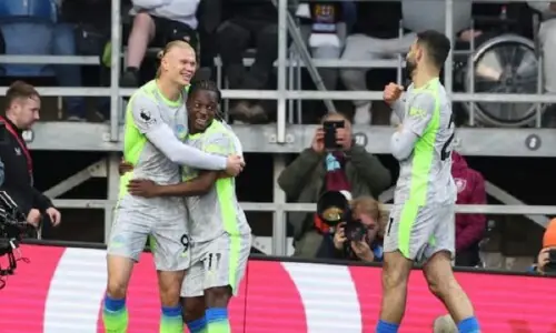 Man City go top and relegate Burnley with narrow Turf Moor win