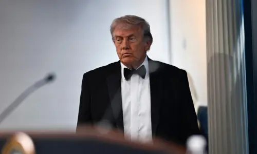 Trump safe after being rushed from White House correspondents dinner; shooter in custody