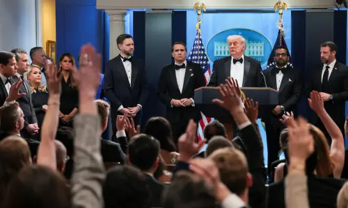 Trump, administration officials likely target of shooting at White House correspondents' dinner: US official