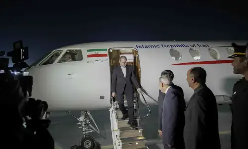Iranian FM Araghchi back in Pakistan after Oman visit, to head to Moscow after short stay: diplomatic source