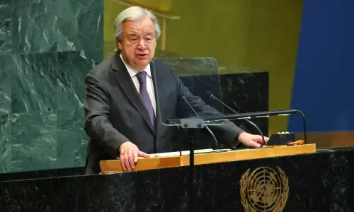 UN chief warns 'drivers' of nuclear proliferation accelerating UN chief warns 'drivers' of nuclear proliferation accelerating