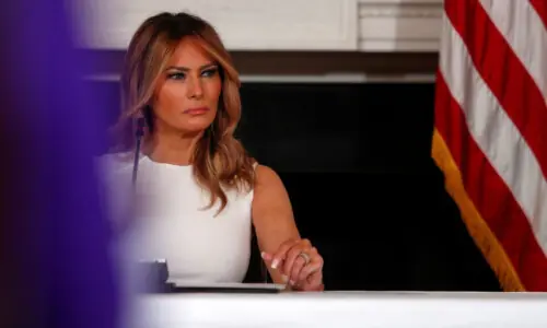 Melania Trump says ABC should take stand on late-night host Kimmel following joke likening her to an 'expectant widow'