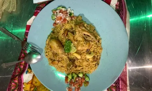 A trainee chef walks us through the preparation of an Arab feast