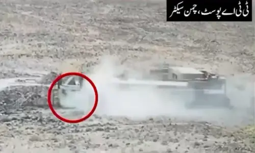 Forces destroy several Afghan Taliban posts in Chaman sector: security sources