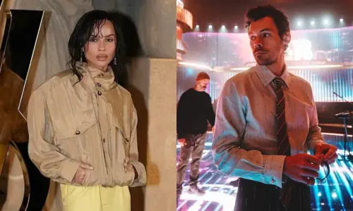 One Direction's Harry Styles and actor Zo&euml; Kravitz are reportedly engaged