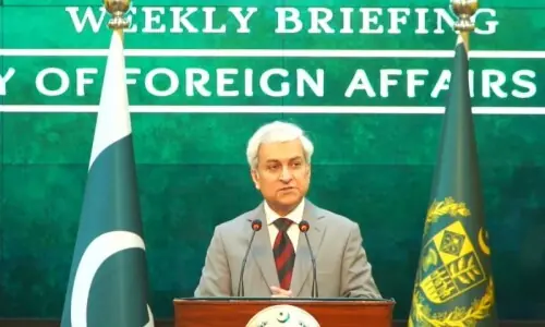 Pakistan in contact with Somalia over sailors held hostage by pirates: FO