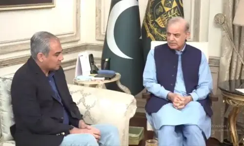 Interor minister briefs PM Shehbaz on security situation in country