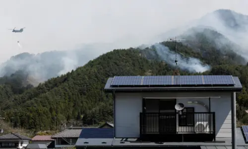 Japan contains one of its biggest wildfires in decades after 11-day battle