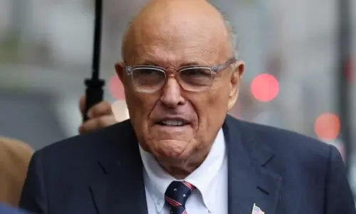 Former New York mayor Rudy Giuliani hospitalised in critical condition
