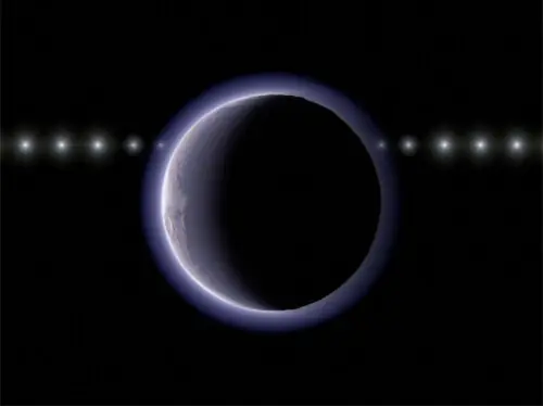 Possible atmosphere spotted on tiny world beyond Pluto