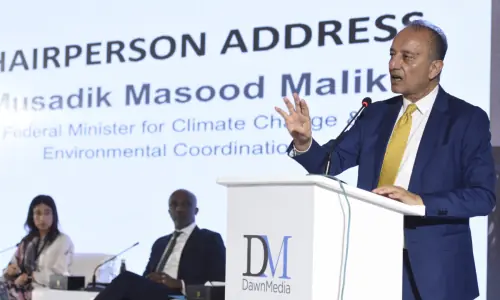 Breathe Pakistan: Minister Musadik Malik says Pakistan's youth can find a solution to climate change