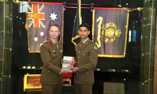 Pakistan Army cadet gets top honours at Australian military college