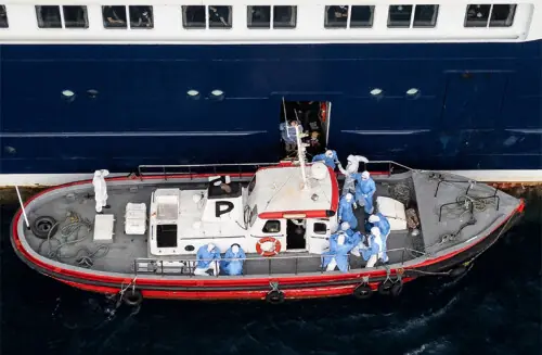 Plane with hantavirus ship evacuees lands in Canaries