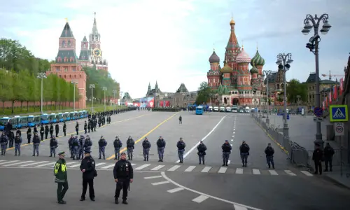 Moscow to hold scaled-back Victory Day parade as 3-day Ukraine truce kicks in